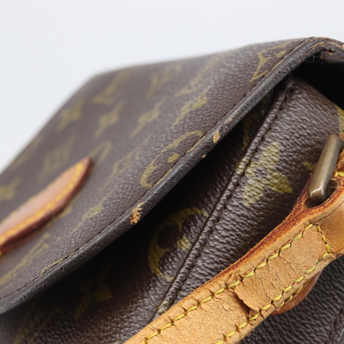 LOUIS VUITTON Monogram Saint Cloud PM Shoulder Bag M51244 LV Auth ep16458