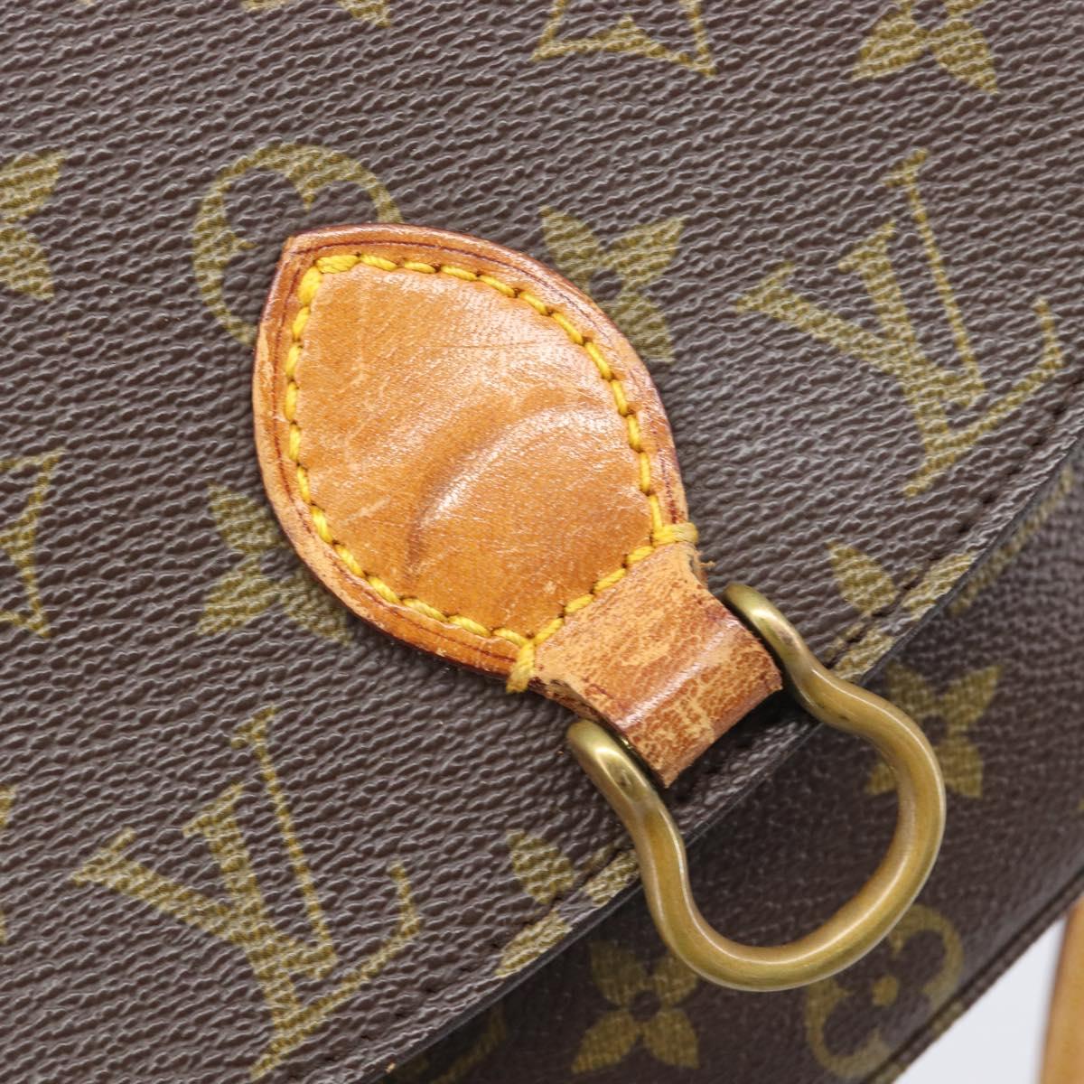 LOUIS VUITTON Monogram Saint Cloud PM Shoulder Bag M51244 LV Auth ep16458