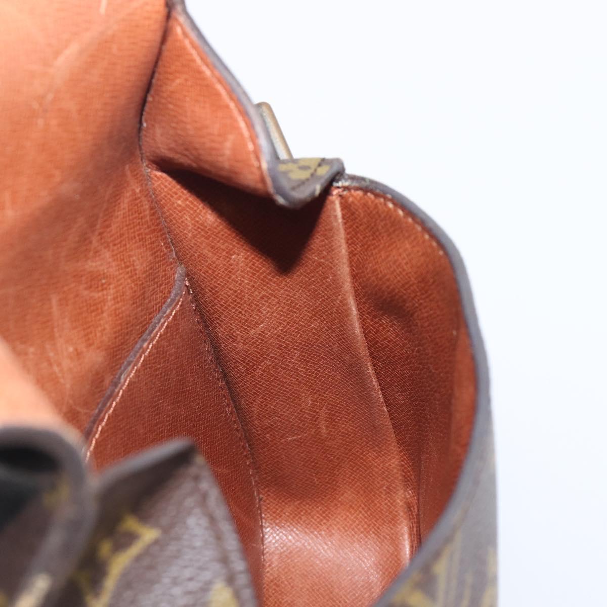 LOUIS VUITTON Monogram Saint Cloud PM Shoulder Bag M51244 LV Auth ep16458