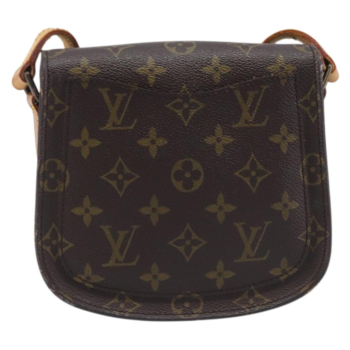 LOUIS VUITTON Monogram Saint Cloud PM Shoulder Bag M51244 LV Auth ep16458