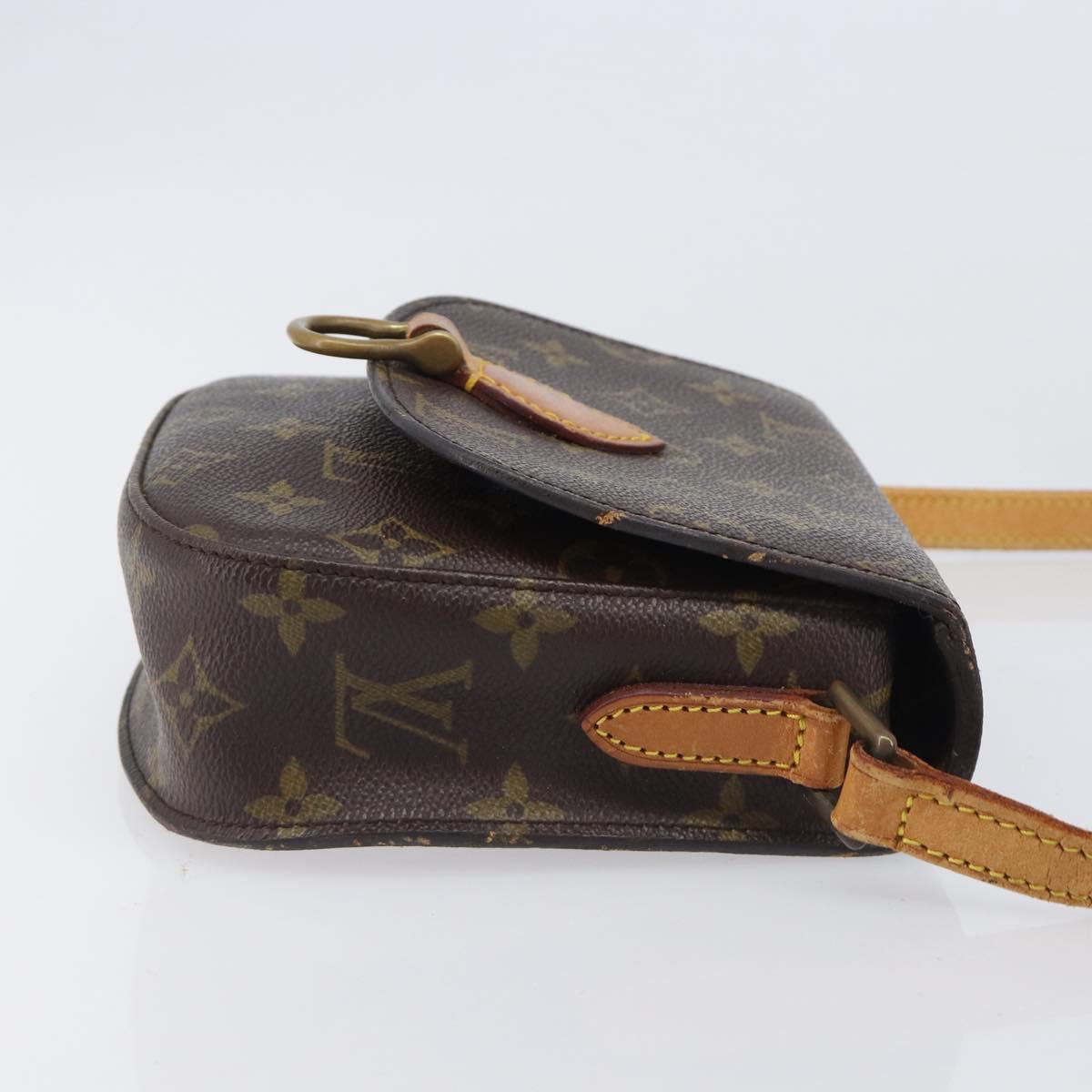 LOUIS VUITTON Monogram Saint Cloud PM Shoulder Bag M51244 LV Auth ep16458