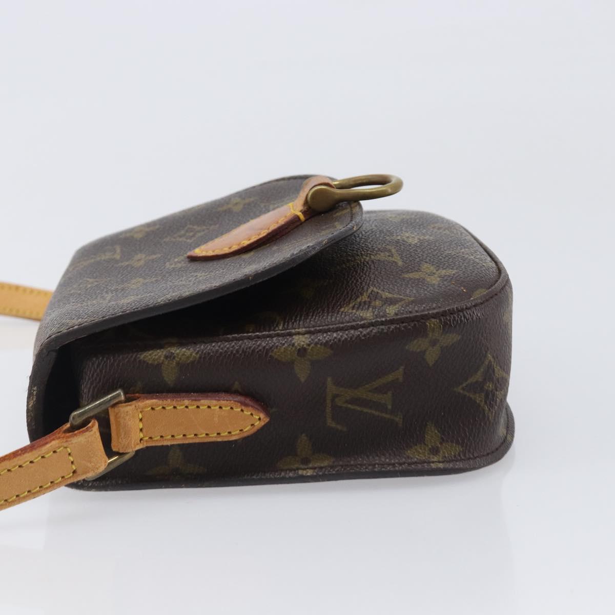 LOUIS VUITTON Monogram Saint Cloud PM Shoulder Bag M51244 LV Auth ep16458