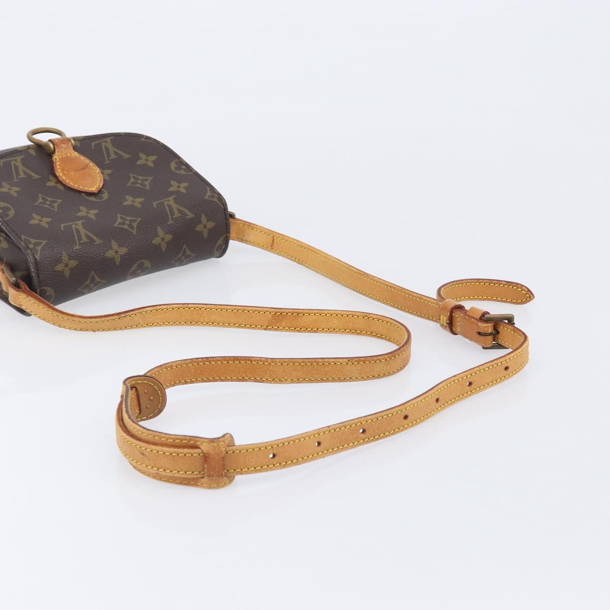 LOUIS VUITTON Monogram Saint Cloud PM Shoulder Bag M51244 LV Auth ep16458