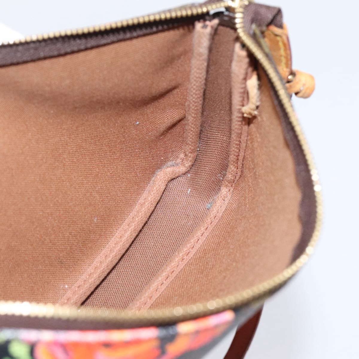 LOUIS VUITTON Monogram Rose Pochette Accessoires Pouch M48615 LV Auth ep16463A
