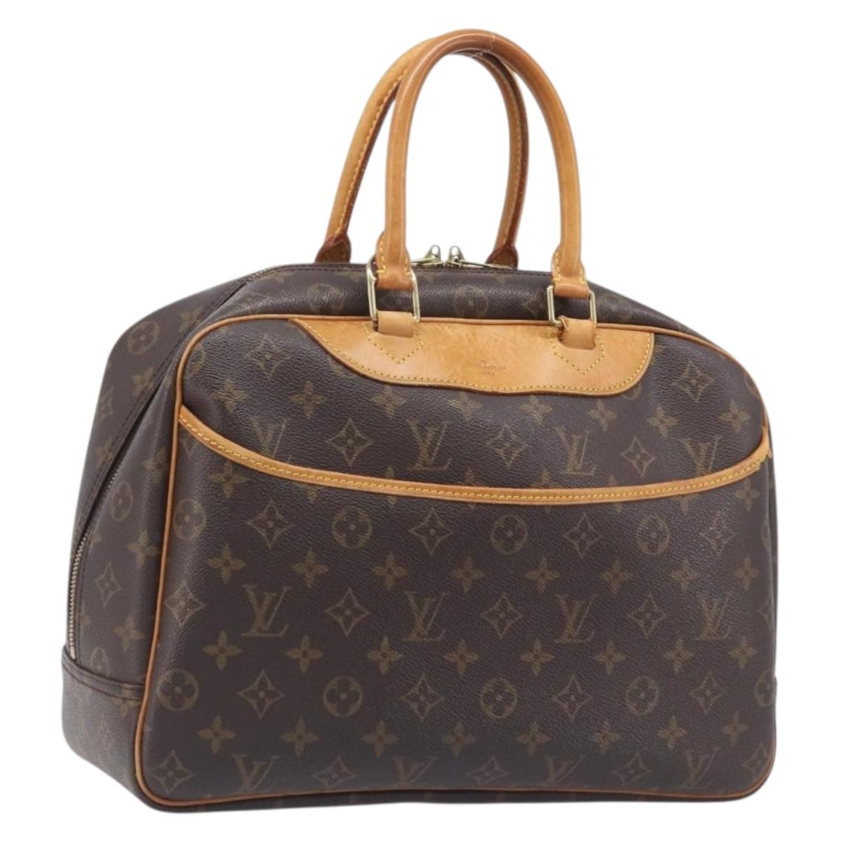 LOUIS VUITTON Monogram Deauville Hand Bag M47270 LV Auth ep16471