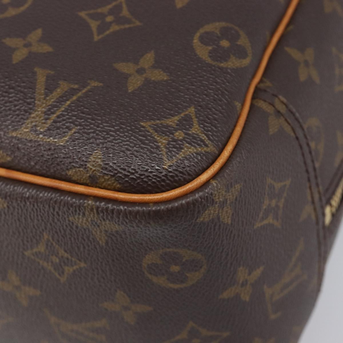 LOUIS VUITTON Monogram Deauville Hand Bag M47270 LV Auth ep16471