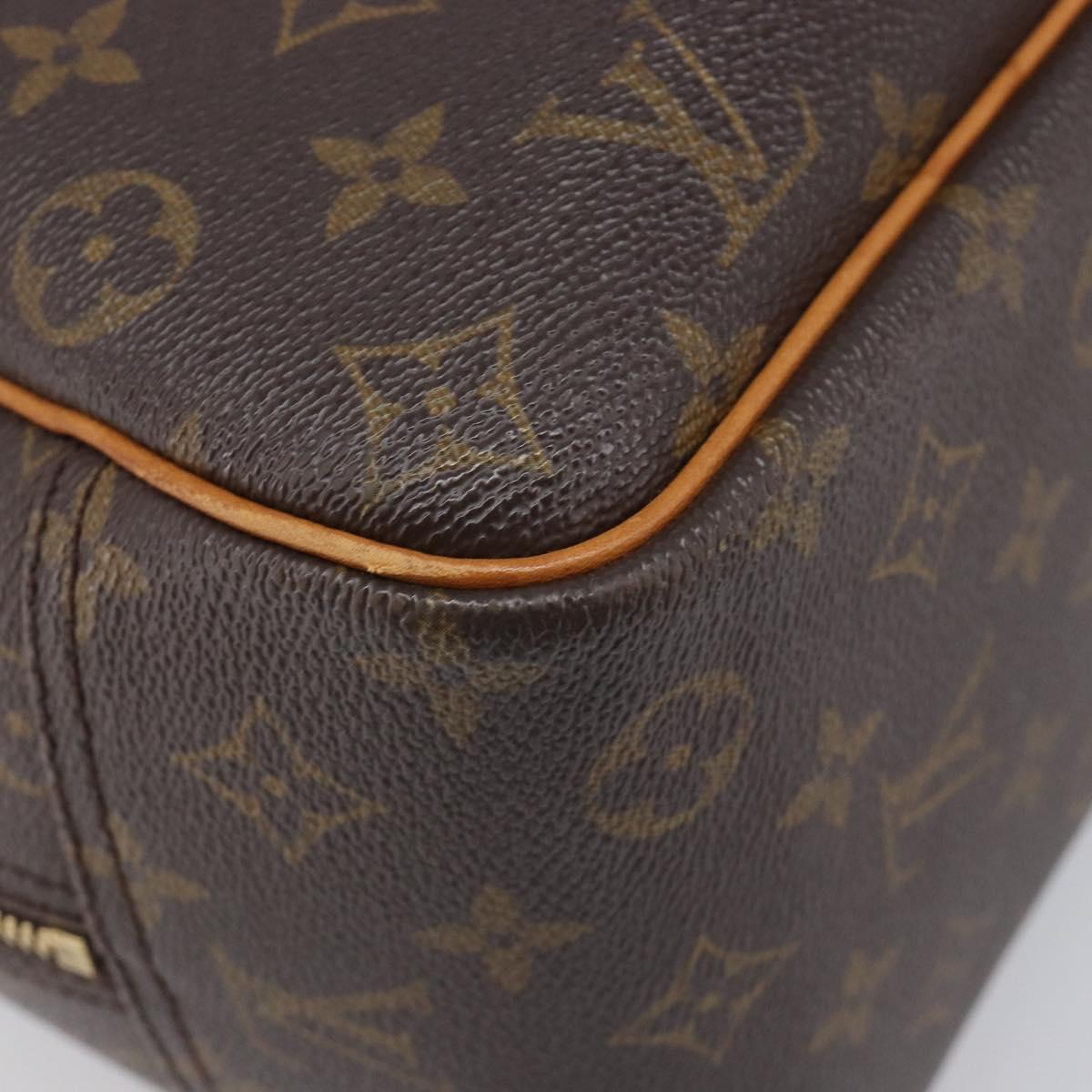 LOUIS VUITTON Monogram Deauville Hand Bag M47270 LV Auth ep16471