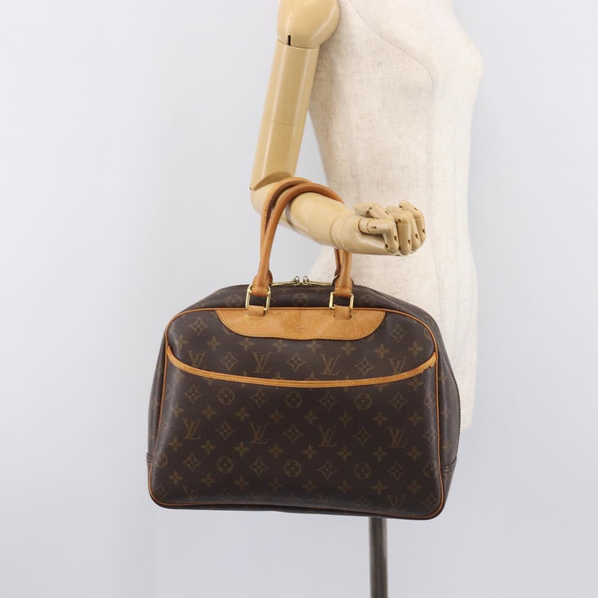 LOUIS VUITTON Monogram Deauville Hand Bag M47270 LV Auth ep16471