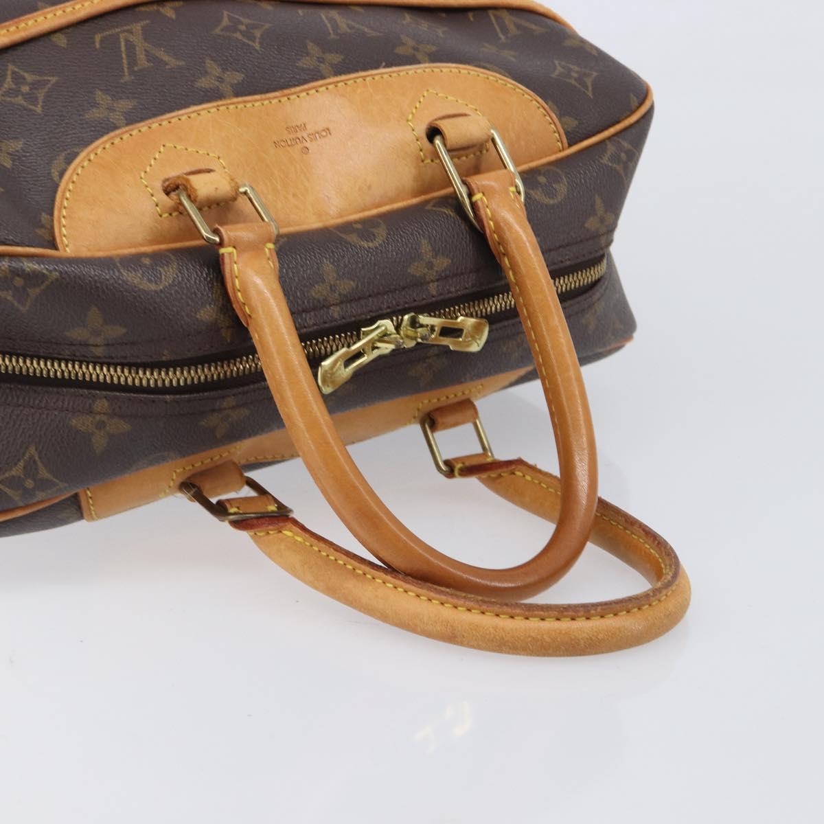 LOUIS VUITTON Monogram Deauville Hand Bag M47270 LV Auth ep16471