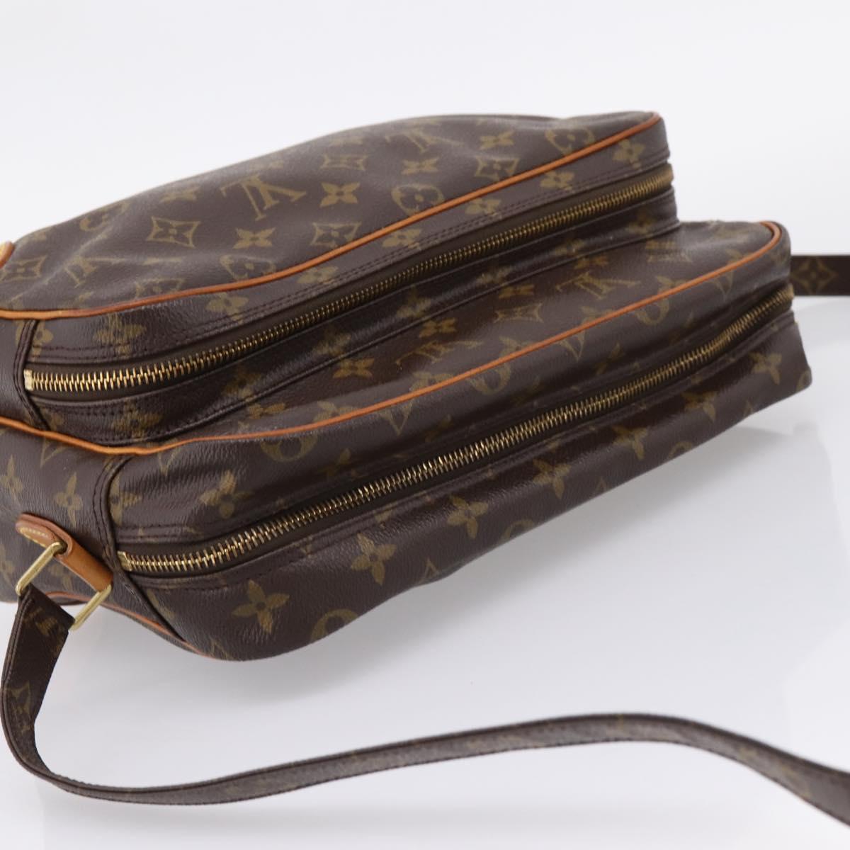 LOUIS VUITTON Monogram Nile Shoulder Bag M45244 LV Auth ep16479A