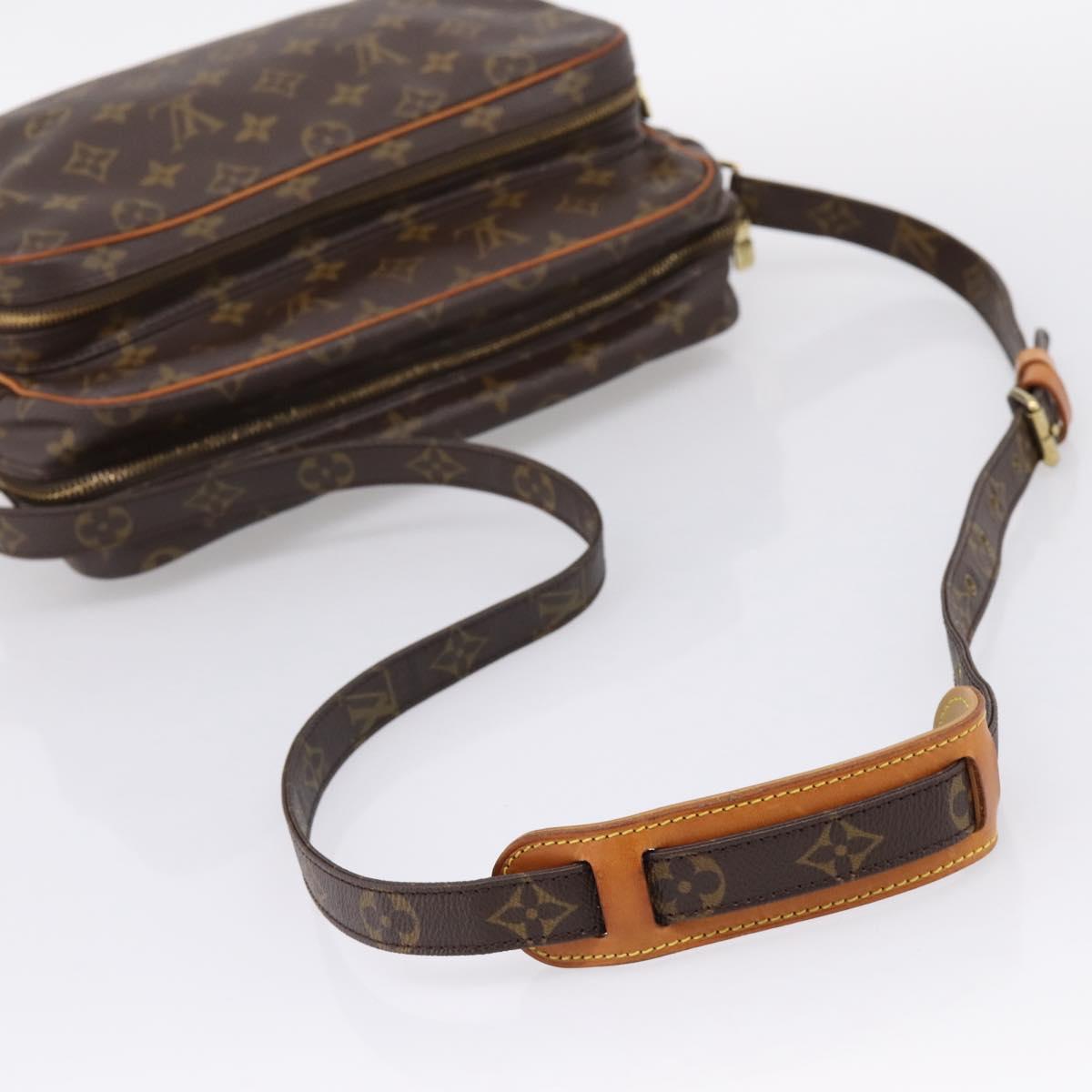 LOUIS VUITTON Monogram Nile Shoulder Bag M45244 LV Auth ep16479A