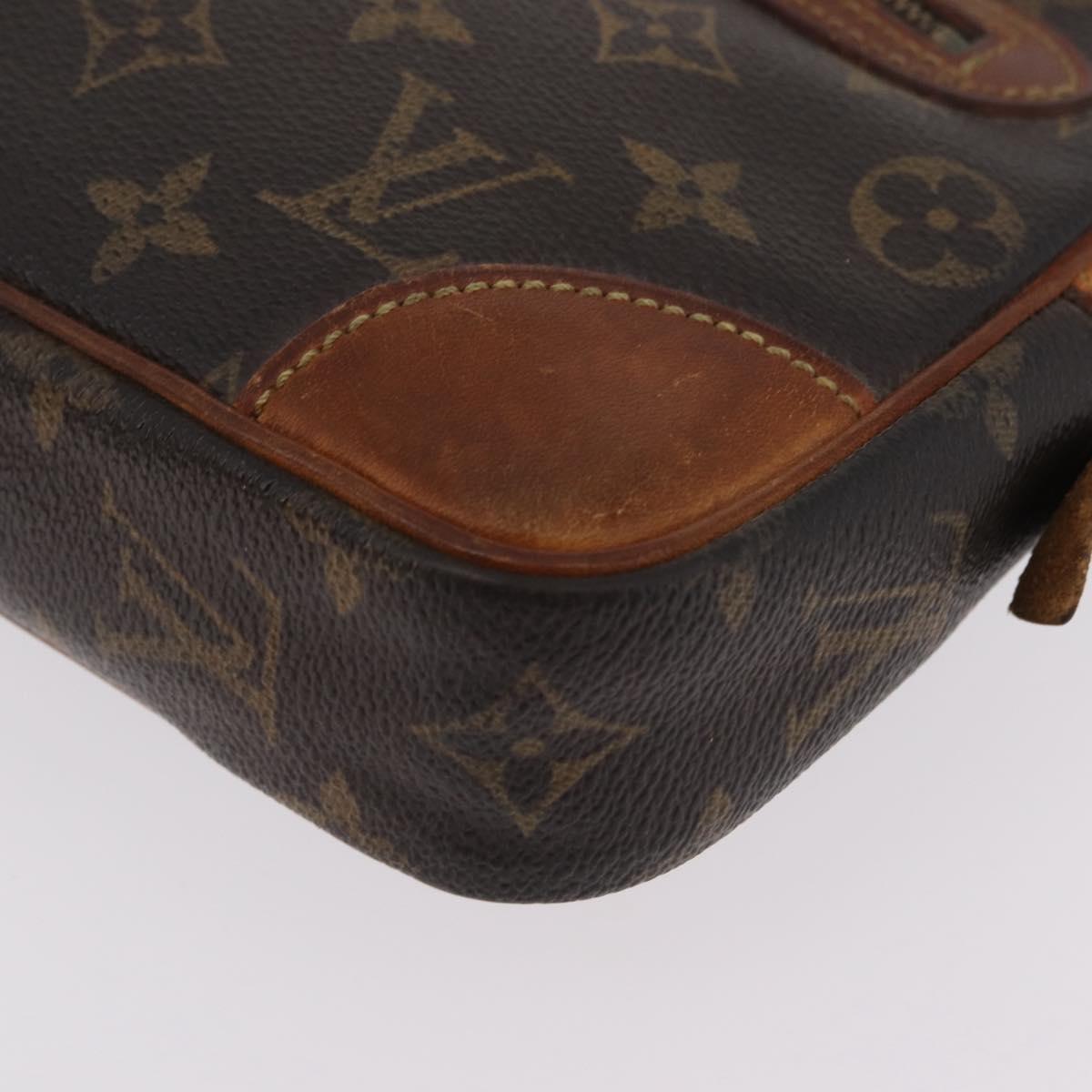 LOUIS VUITTON Monogram Marly Dragonne GM Clutch Bag M51825 LV Auth ep16481