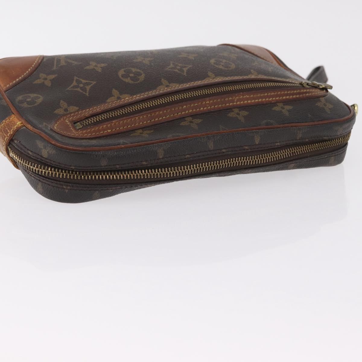 LOUIS VUITTON Monogram Marly Dragonne GM Clutch Bag M51825 LV Auth ep16481