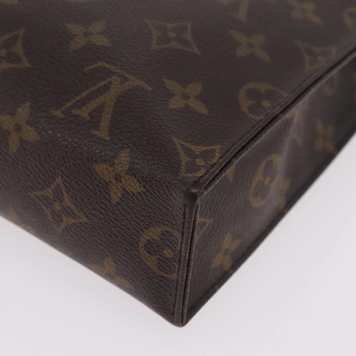 LOUIS VUITTON Monogram Poche Toilette 26 Pouch M47542 LV Auth ep16489