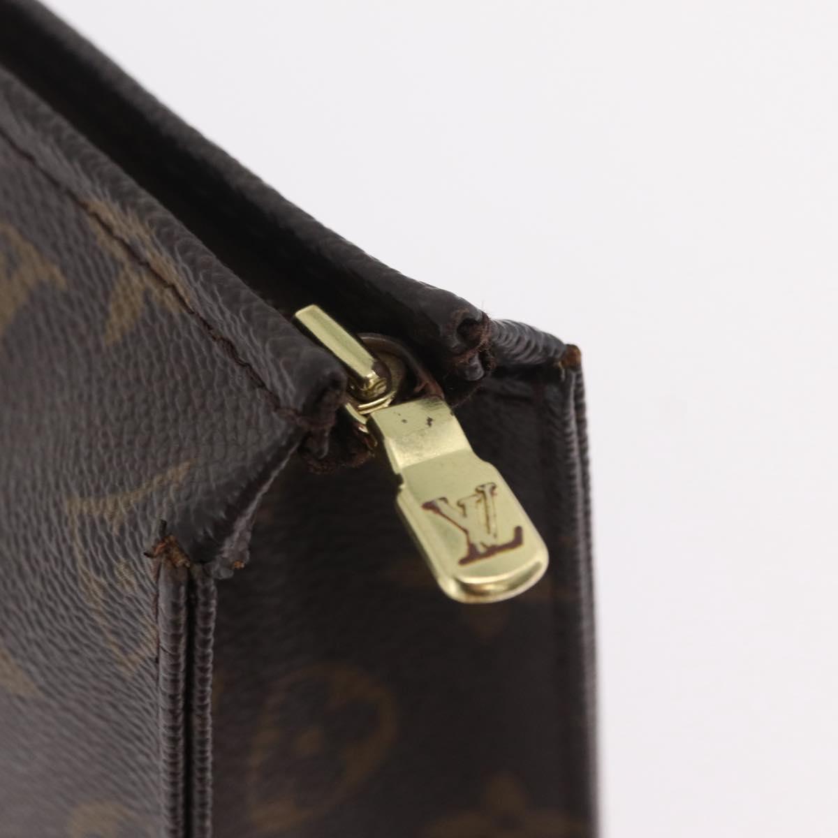 LOUIS VUITTON Monogram Poche Toilette 26 Pouch M47542 LV Auth ep16489