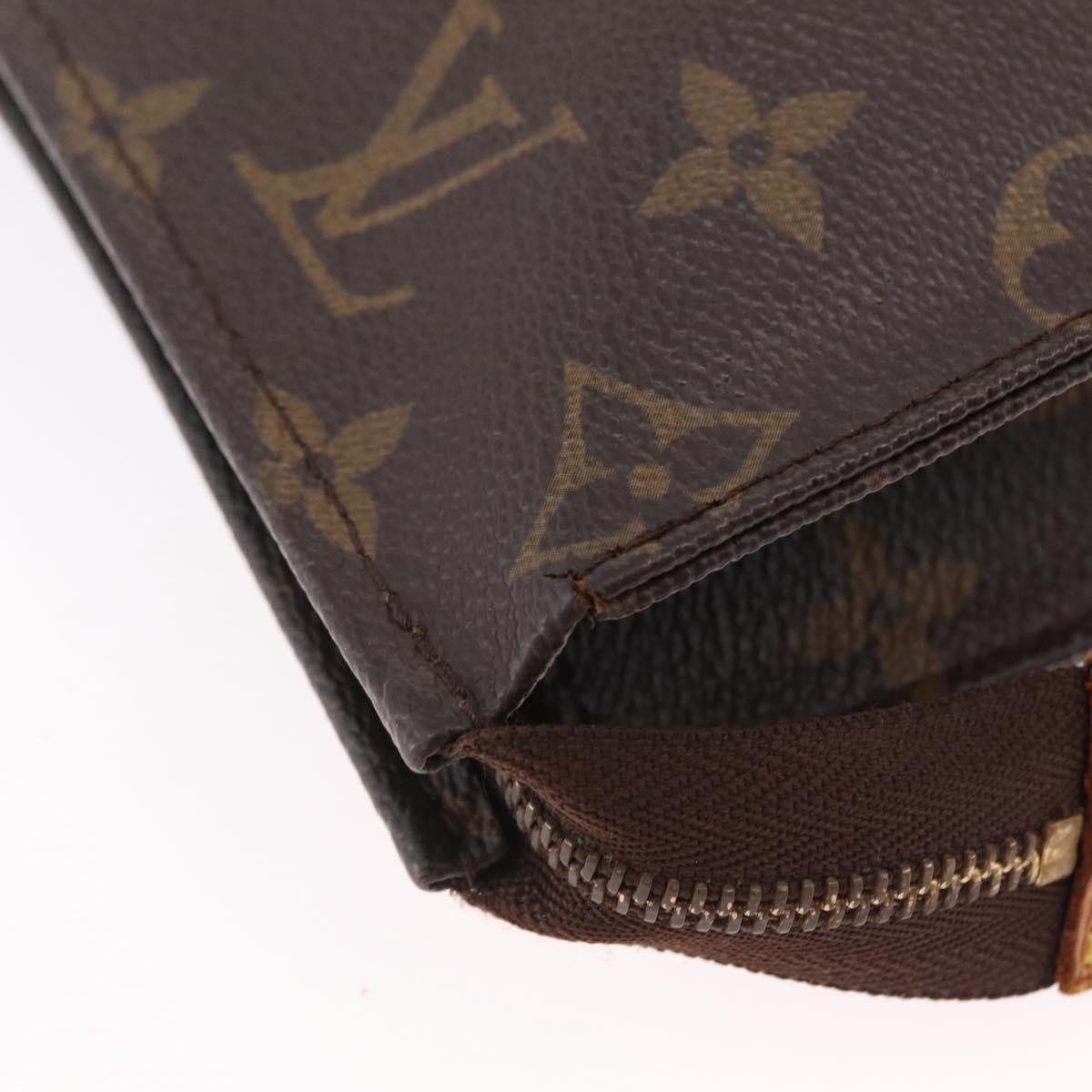 LOUIS VUITTON Monogram Poche Toilette 26 Pouch M47542 LV Auth ep16489