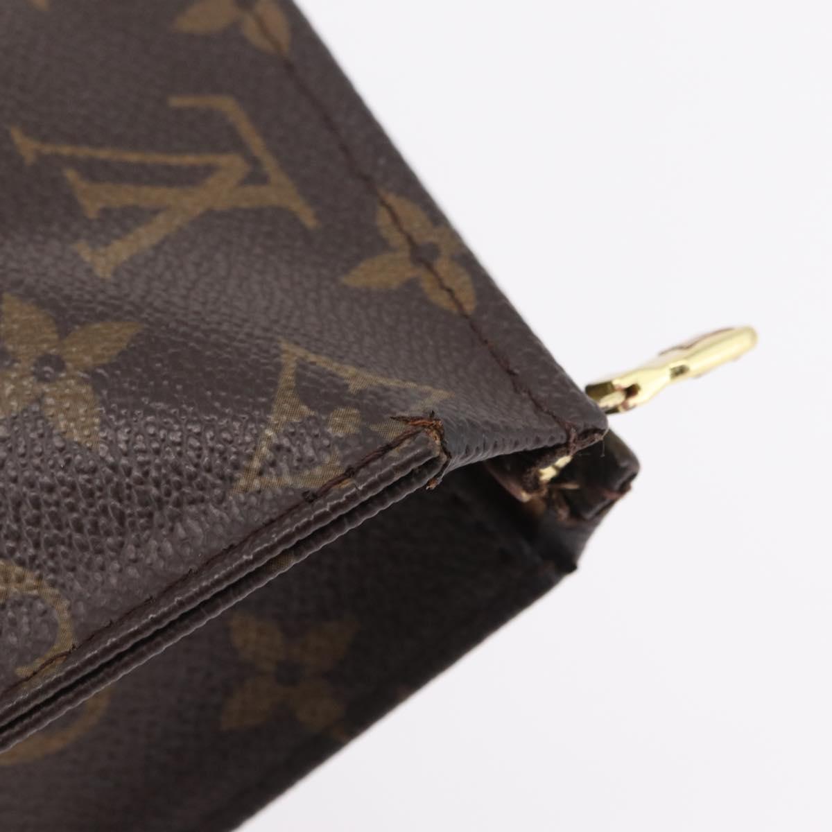 LOUIS VUITTON Monogram Poche Toilette 26 Pouch M47542 LV Auth ep16489