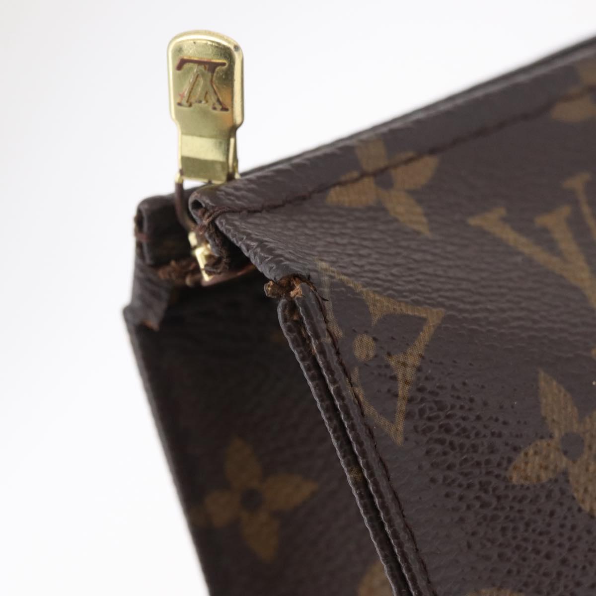 LOUIS VUITTON Monogram Poche Toilette 26 Pouch M47542 LV Auth ep16489