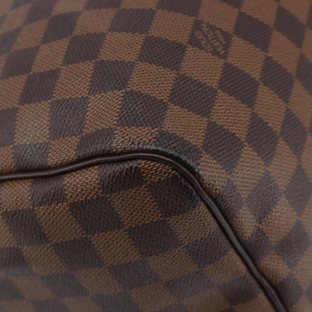 LOUIS VUITTON Damier Ebene Speedy 30 Hand Bag N41364 LV Auth ep16491V