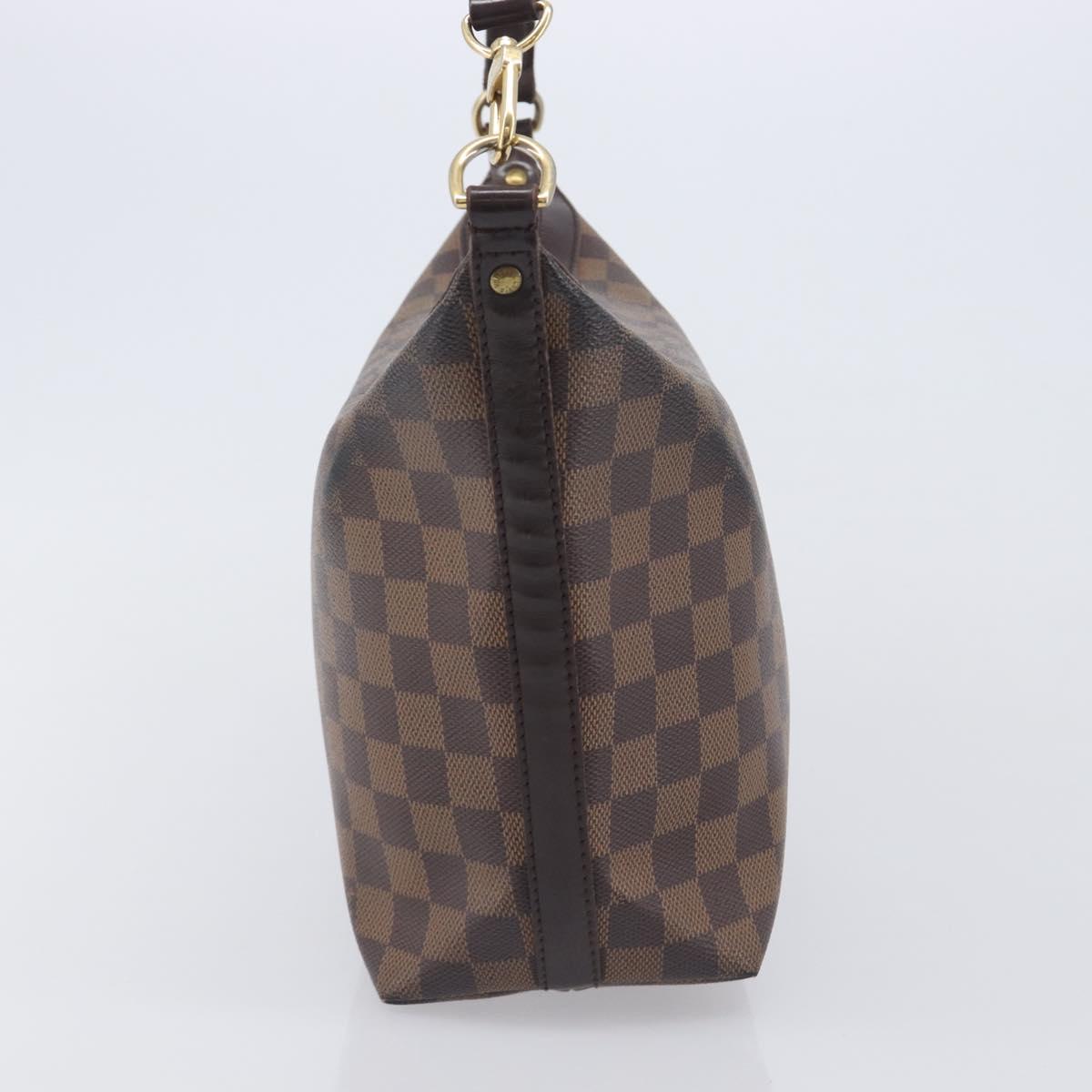 LOUIS VUITTON Damier Ebene Illovo MM Shoulder Bag N51995 LV Auth ep16498