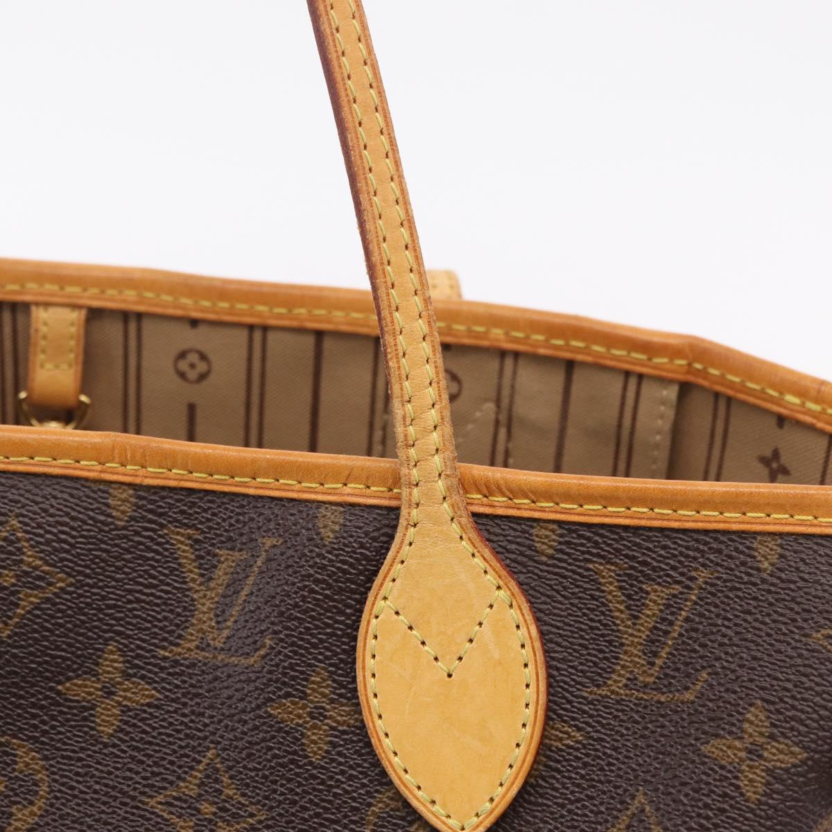 LOUIS VUITTON Monogram Neverfull MM Tote Bag M40156 LV Auth ep16499