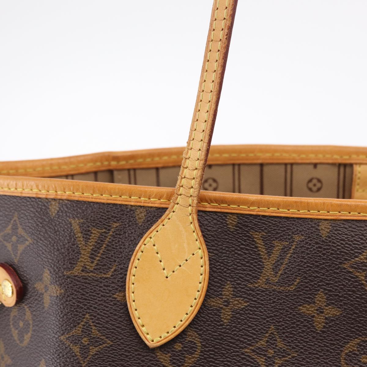 LOUIS VUITTON Monogram Neverfull MM Tote Bag M40156 LV Auth ep16499