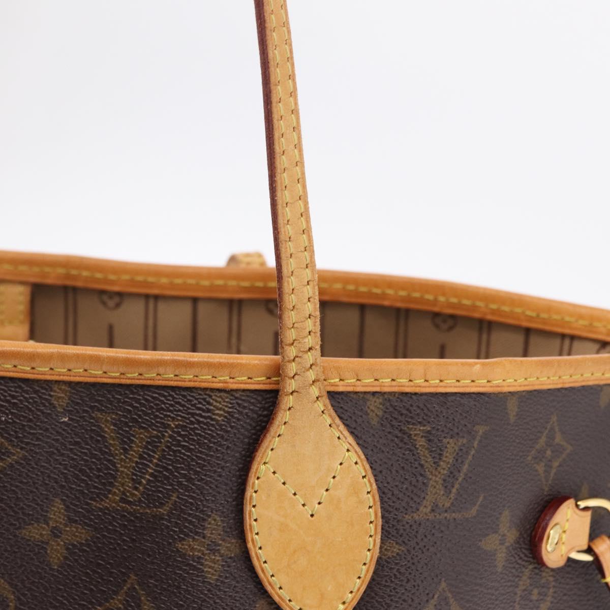 LOUIS VUITTON Monogram Neverfull MM Tote Bag M40156 LV Auth ep16499