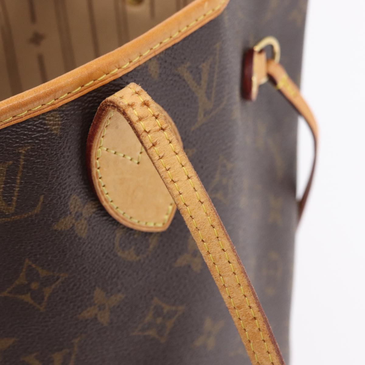 LOUIS VUITTON Monogram Neverfull MM Tote Bag M40156 LV Auth ep16499