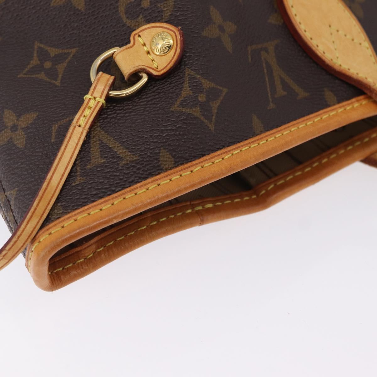 LOUIS VUITTON Monogram Neverfull MM Tote Bag M40156 LV Auth ep16499