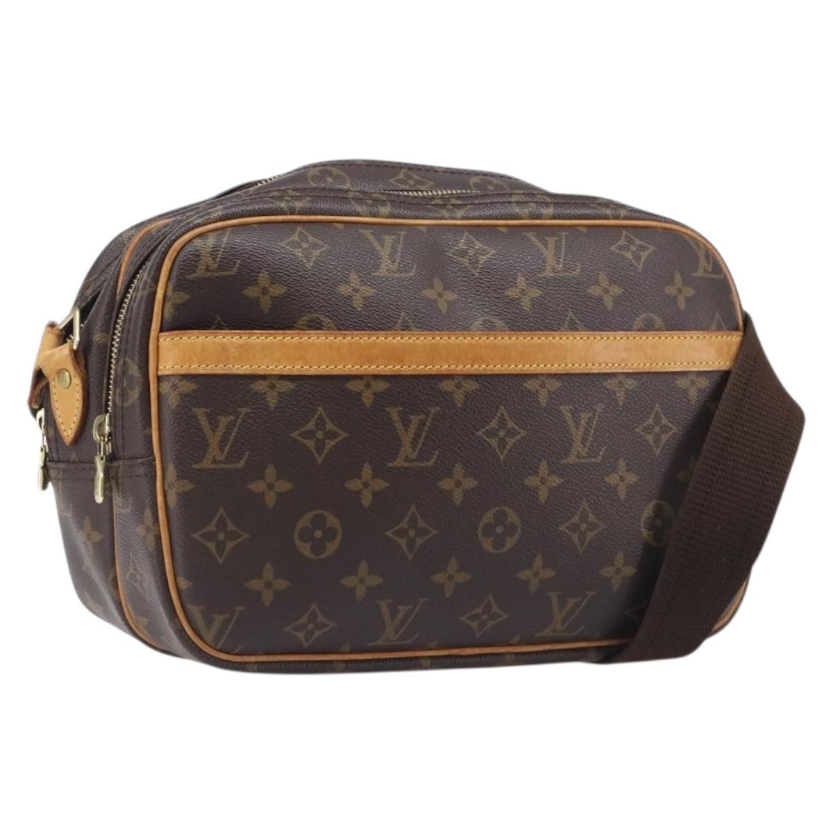 LOUIS VUITTON Monogram Reporter PM Shoulder Bag M45254 LV Auth ep16501