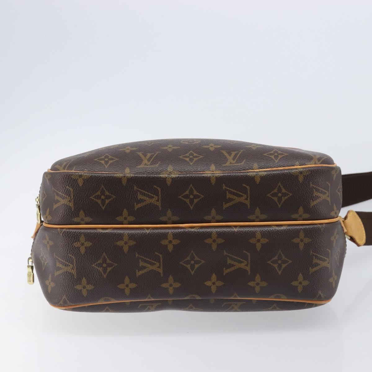 LOUIS VUITTON Monogram Reporter PM Shoulder Bag M45254 LV Auth ep16501