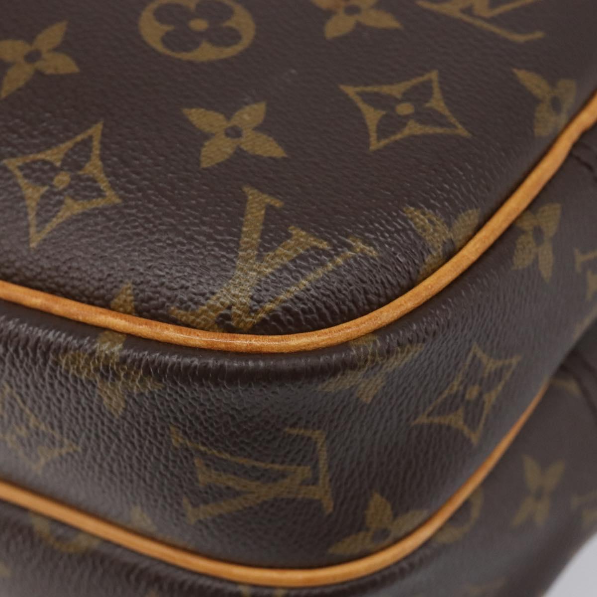 LOUIS VUITTON Monogram Reporter PM Shoulder Bag M45254 LV Auth ep16501