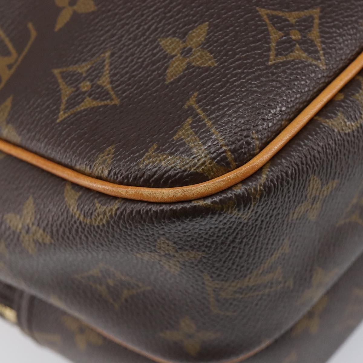 LOUIS VUITTON Monogram Reporter PM Shoulder Bag M45254 LV Auth ep16501