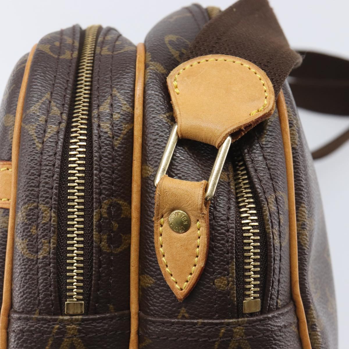 LOUIS VUITTON Monogram Reporter PM Shoulder Bag M45254 LV Auth ep16501
