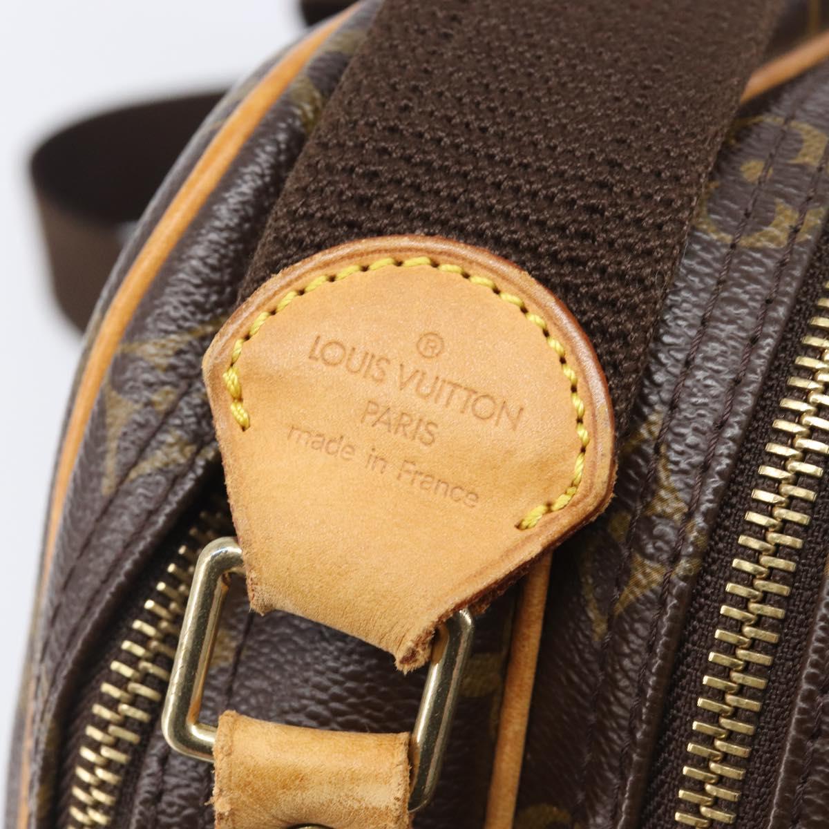 LOUIS VUITTON Monogram Reporter PM Shoulder Bag M45254 LV Auth ep16501