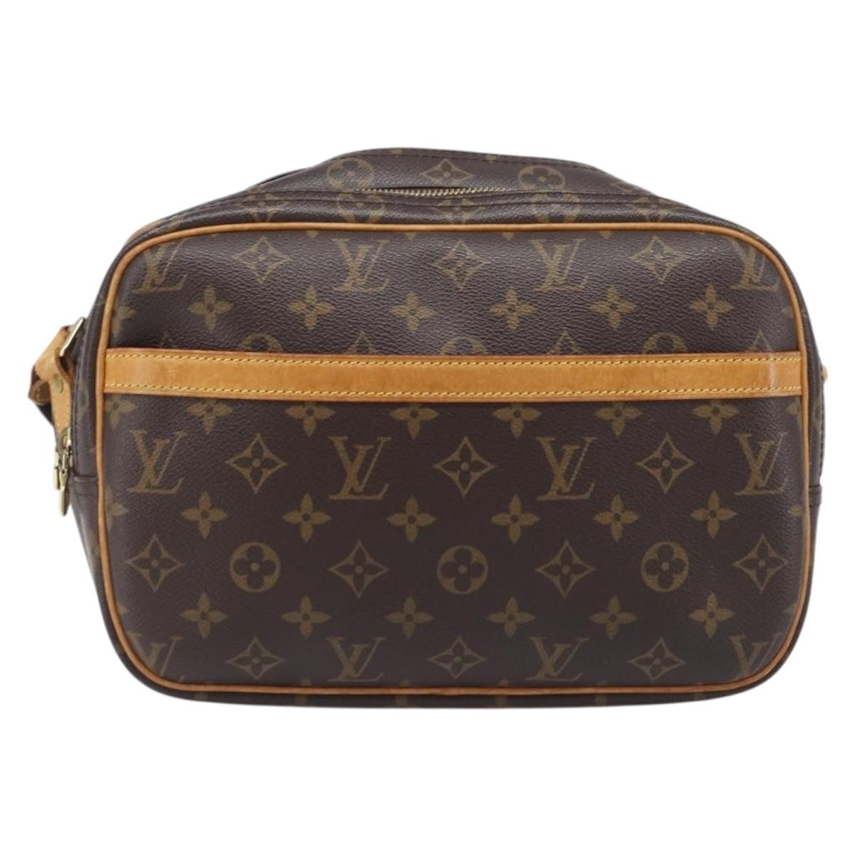 LOUIS VUITTON Monogram Reporter PM Shoulder Bag M45254 LV Auth ep16501