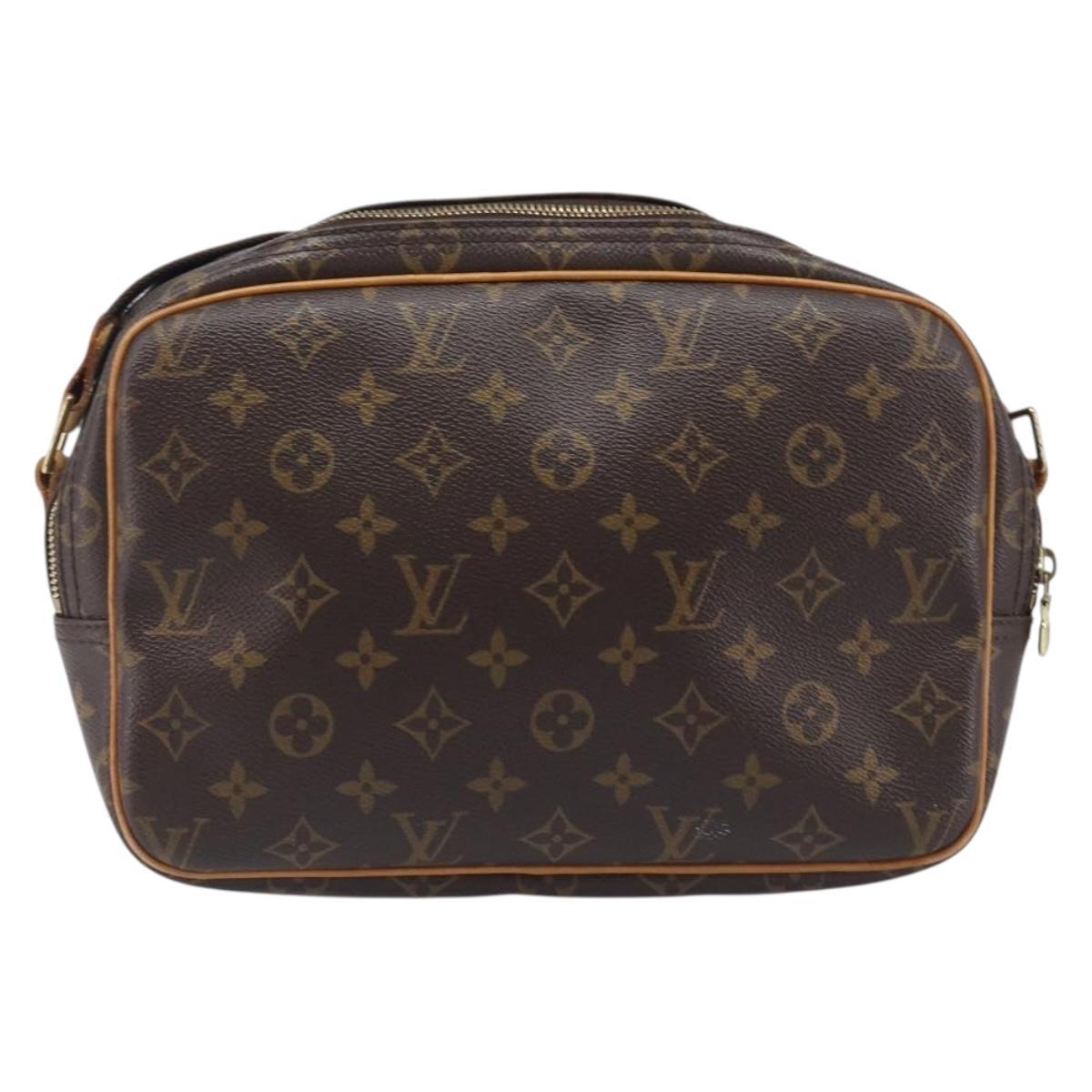 LOUIS VUITTON Monogram Reporter PM Shoulder Bag M45254 LV Auth ep16501
