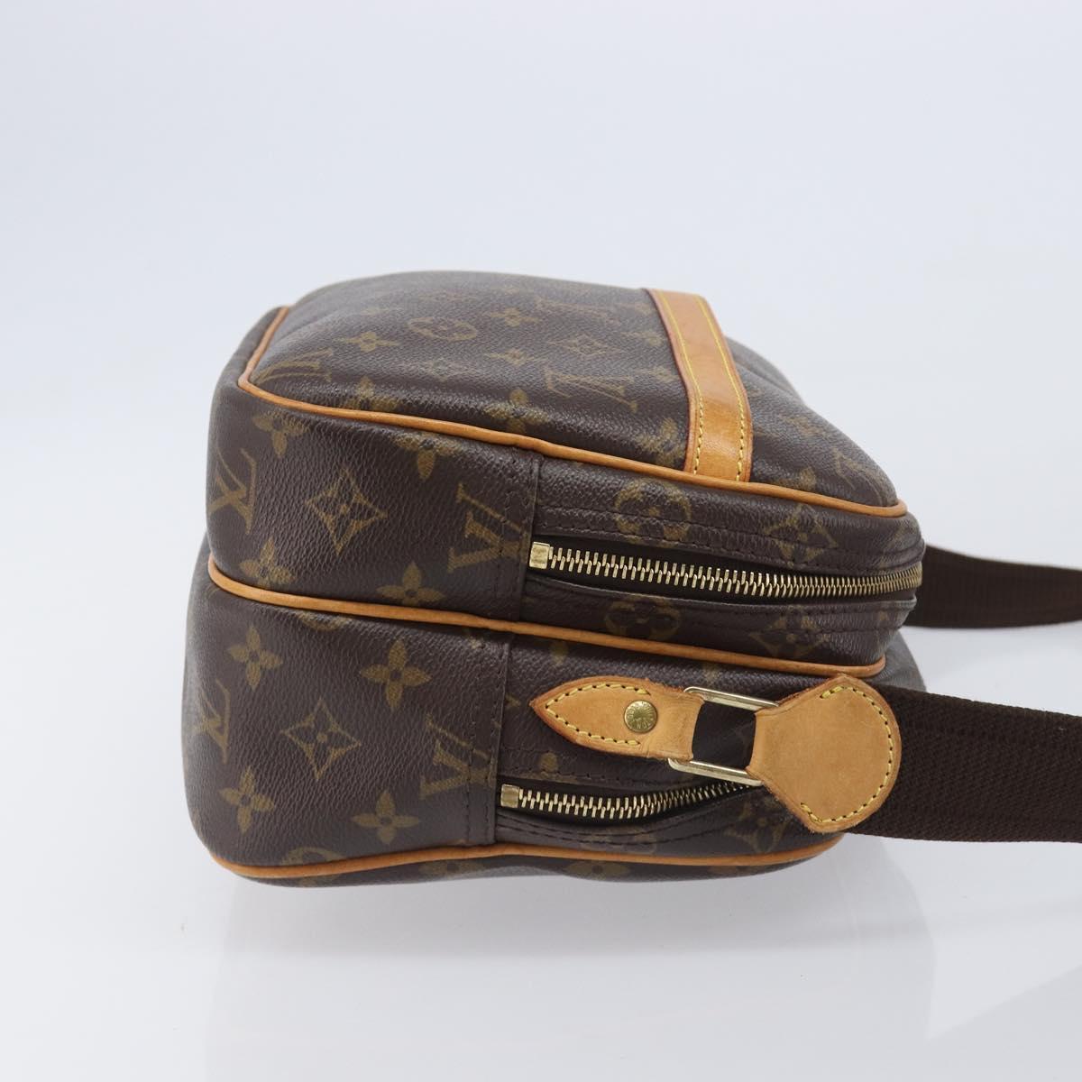 LOUIS VUITTON Monogram Reporter PM Shoulder Bag M45254 LV Auth ep16501