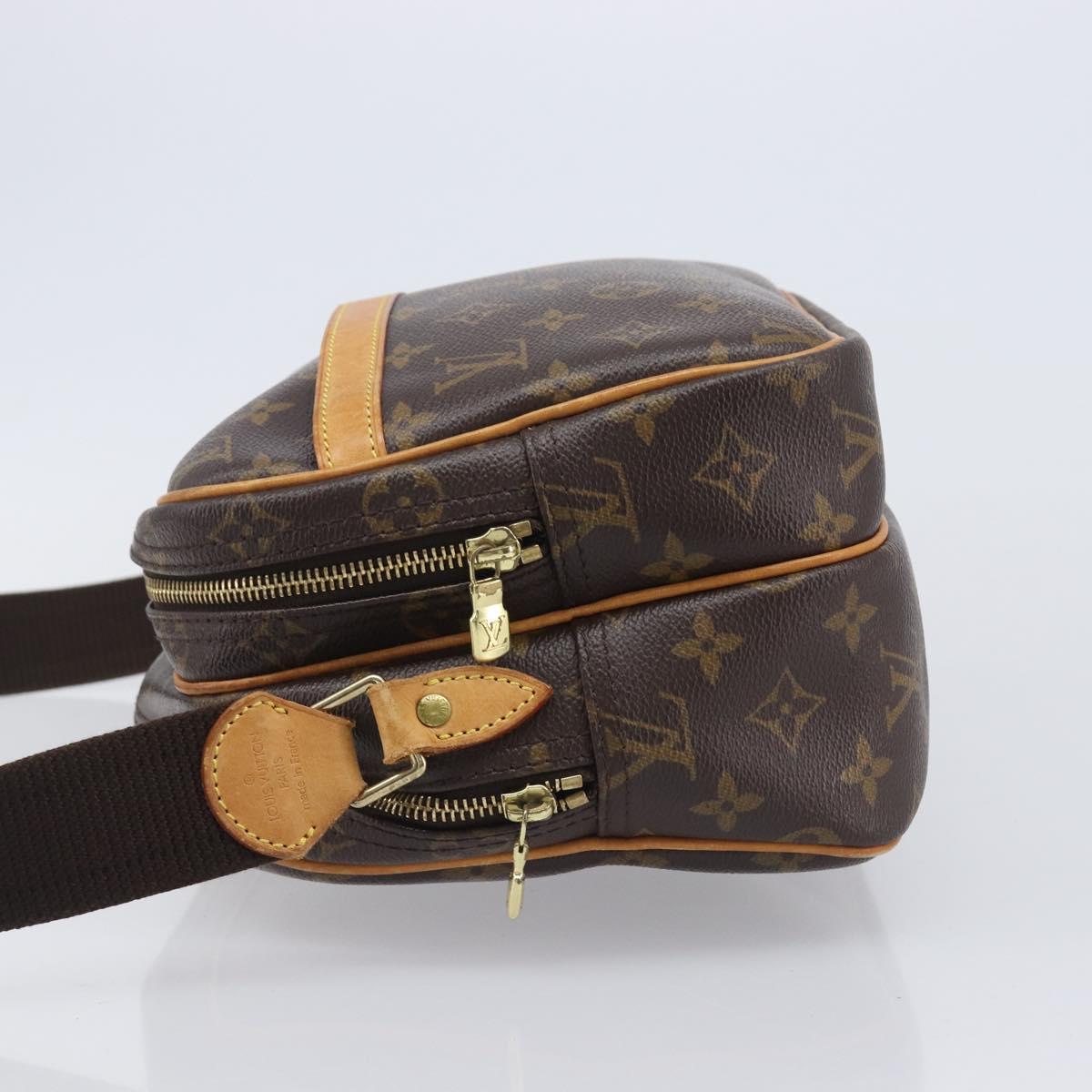 LOUIS VUITTON Monogram Reporter PM Shoulder Bag M45254 LV Auth ep16501
