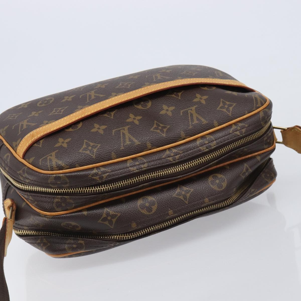 LOUIS VUITTON Monogram Reporter PM Shoulder Bag M45254 LV Auth ep16501