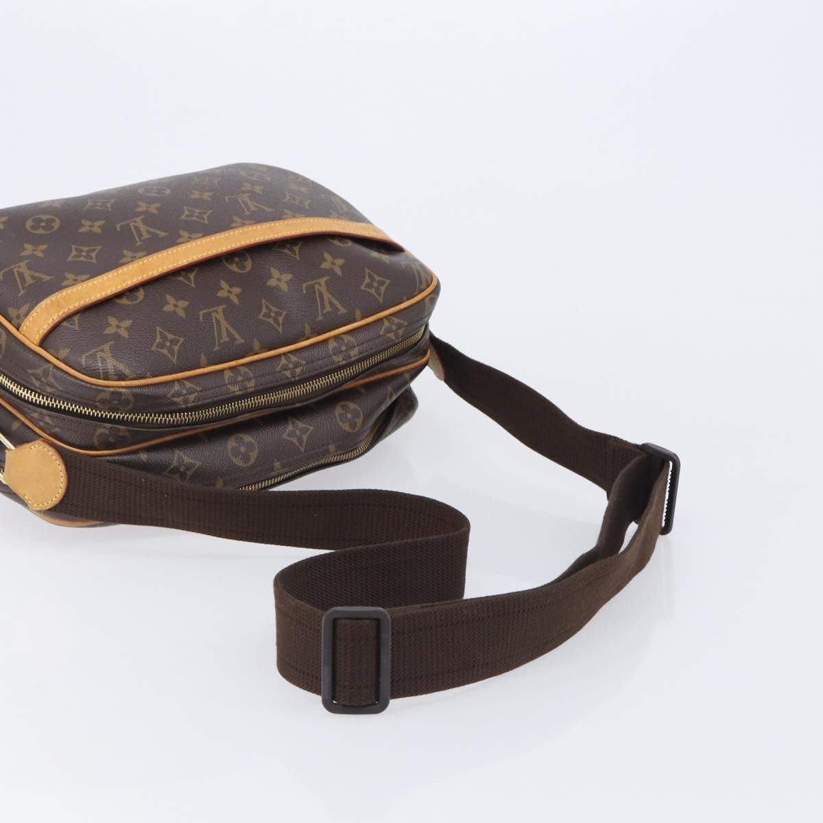 LOUIS VUITTON Monogram Reporter PM Shoulder Bag M45254 LV Auth ep16501