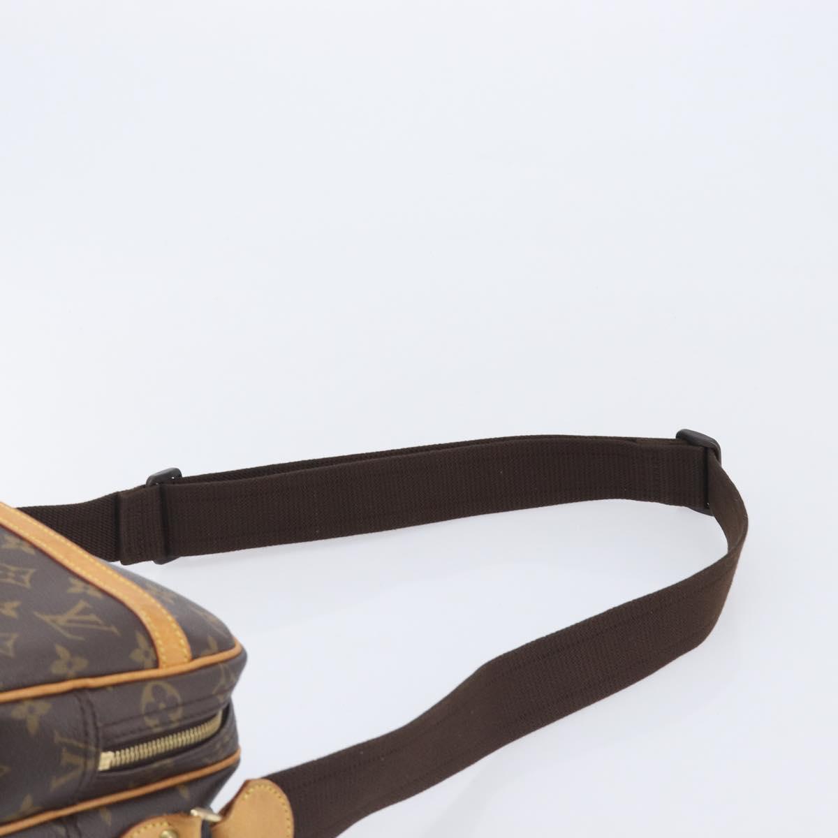 LOUIS VUITTON Monogram Reporter PM Shoulder Bag M45254 LV Auth ep16501