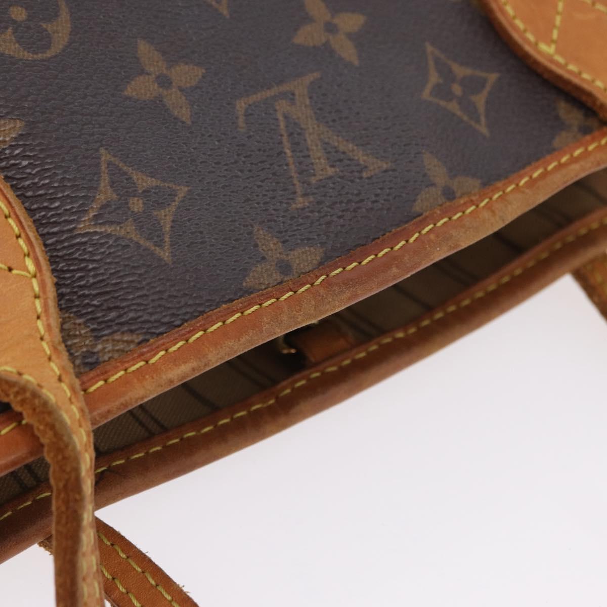 LOUIS VUITTON Monogram Neverfull PM Tote Bag M40155 LV Auth ep16504