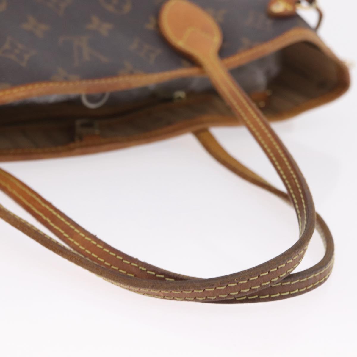 LOUIS VUITTON Monogram Neverfull PM Tote Bag M40155 LV Auth ep16504