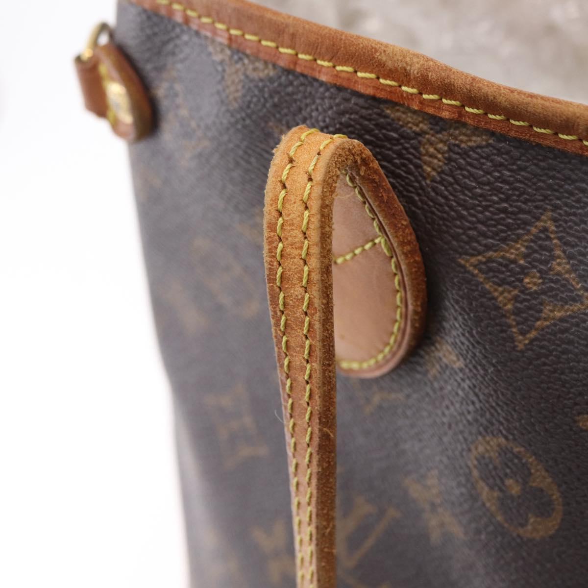 LOUIS VUITTON Monogram Neverfull PM Tote Bag M40155 LV Auth ep16504
