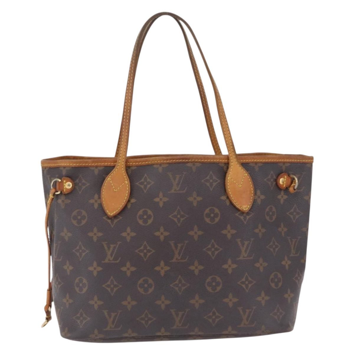 LOUIS VUITTON Monogram Neverfull PM Tote Bag M40155 LV Auth ep16504