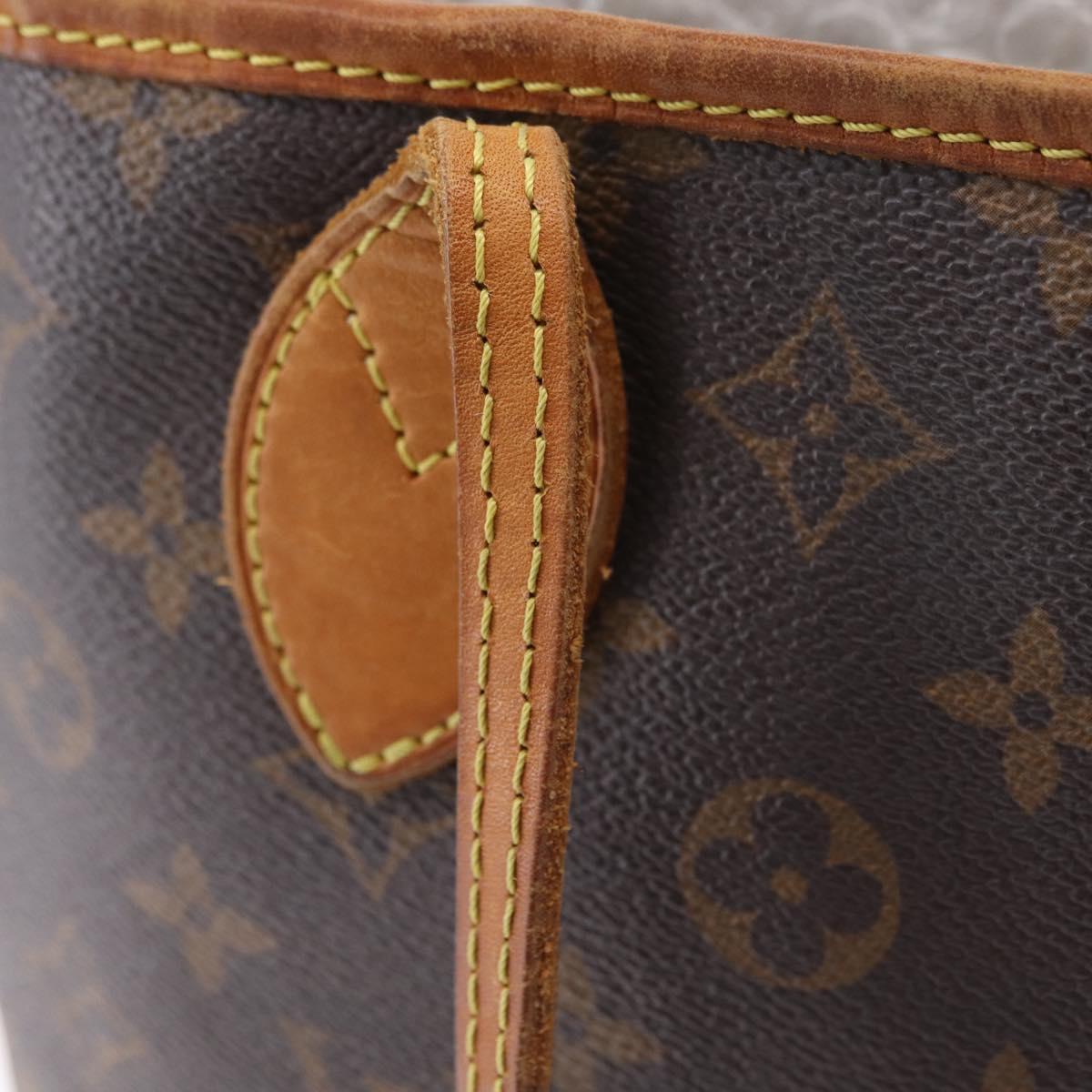 LOUIS VUITTON Monogram Neverfull PM Tote Bag M40155 LV Auth ep16504