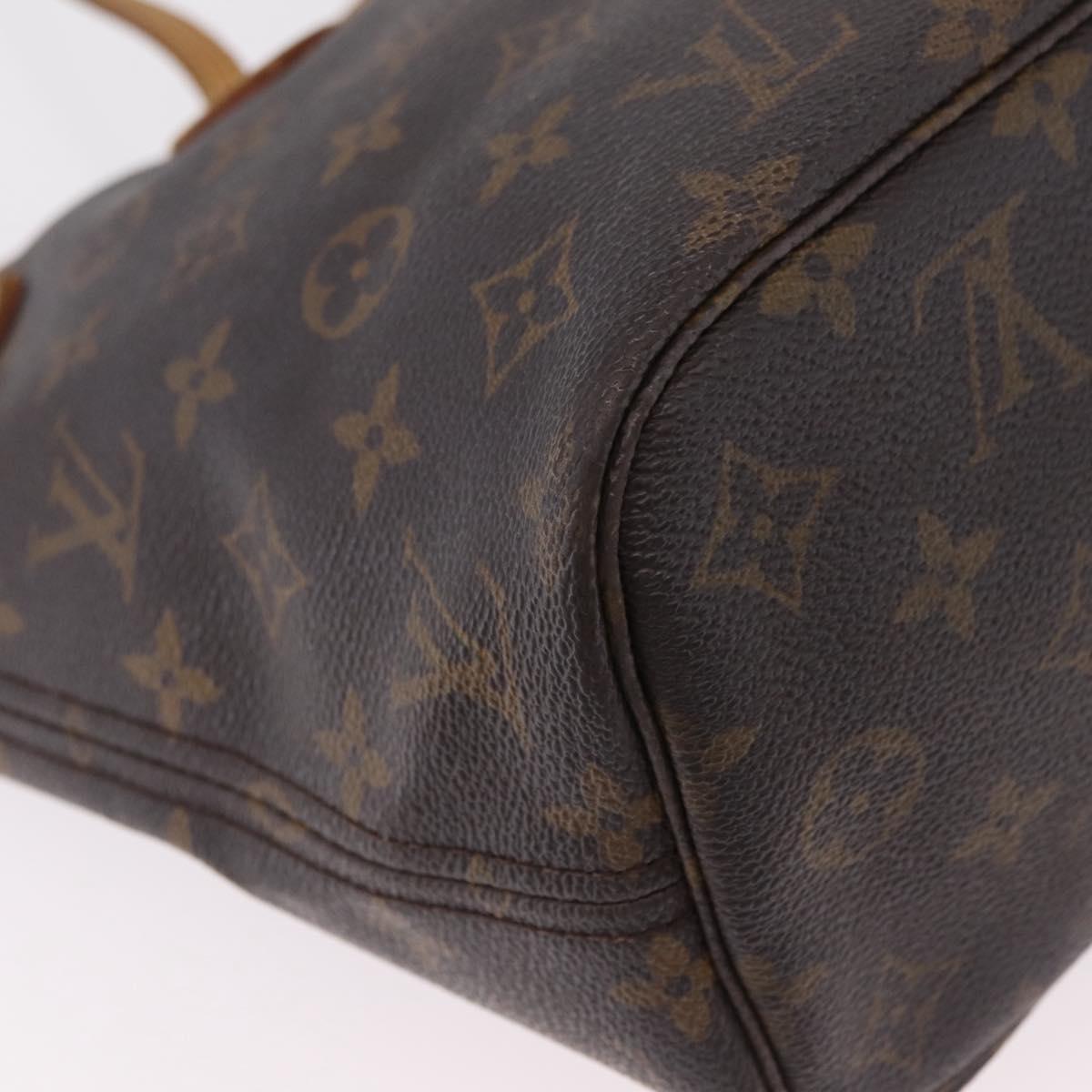 LOUIS VUITTON Monogram Neverfull PM Tote Bag M40155 LV Auth ep16504
