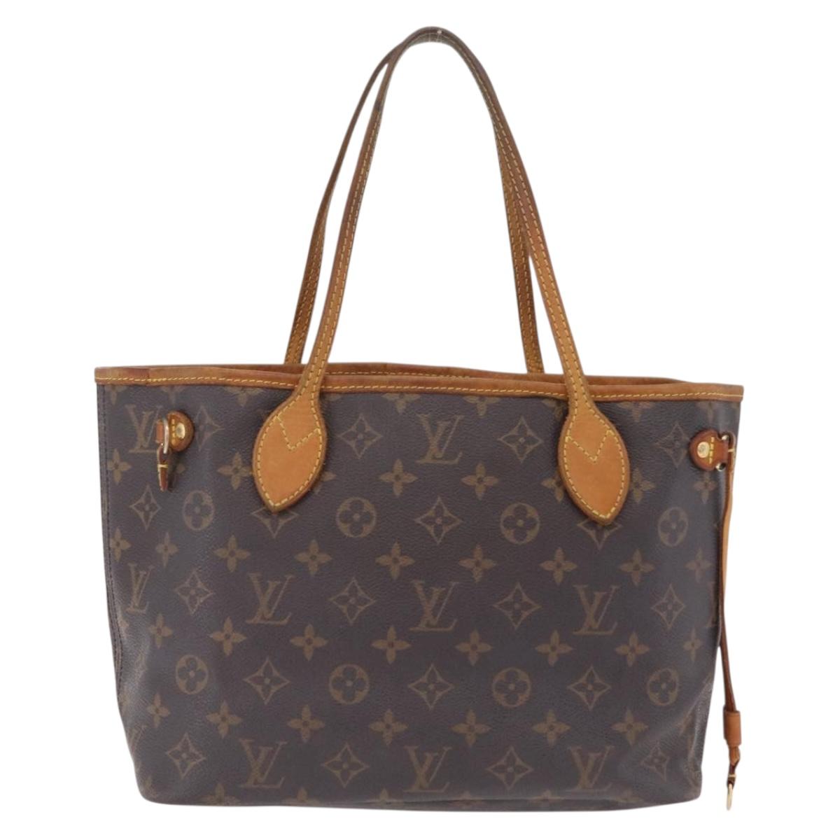 LOUIS VUITTON Monogram Neverfull PM Tote Bag M40155 LV Auth ep16504