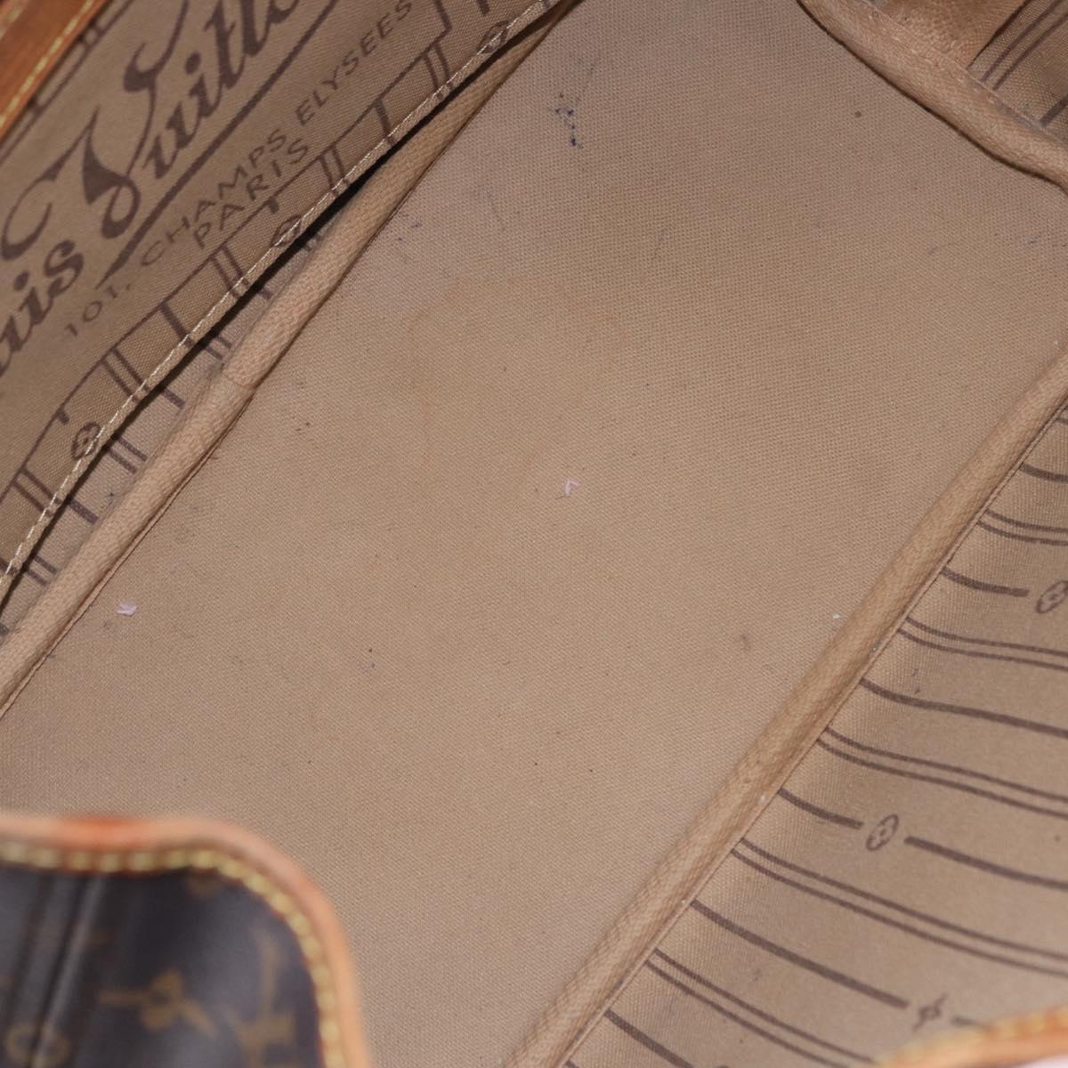 LOUIS VUITTON Monogram Neverfull PM Tote Bag M40155 LV Auth ep16504